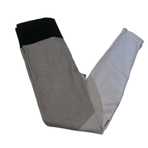 Small AerieTwo-Tone Gray and Black Active Leggings